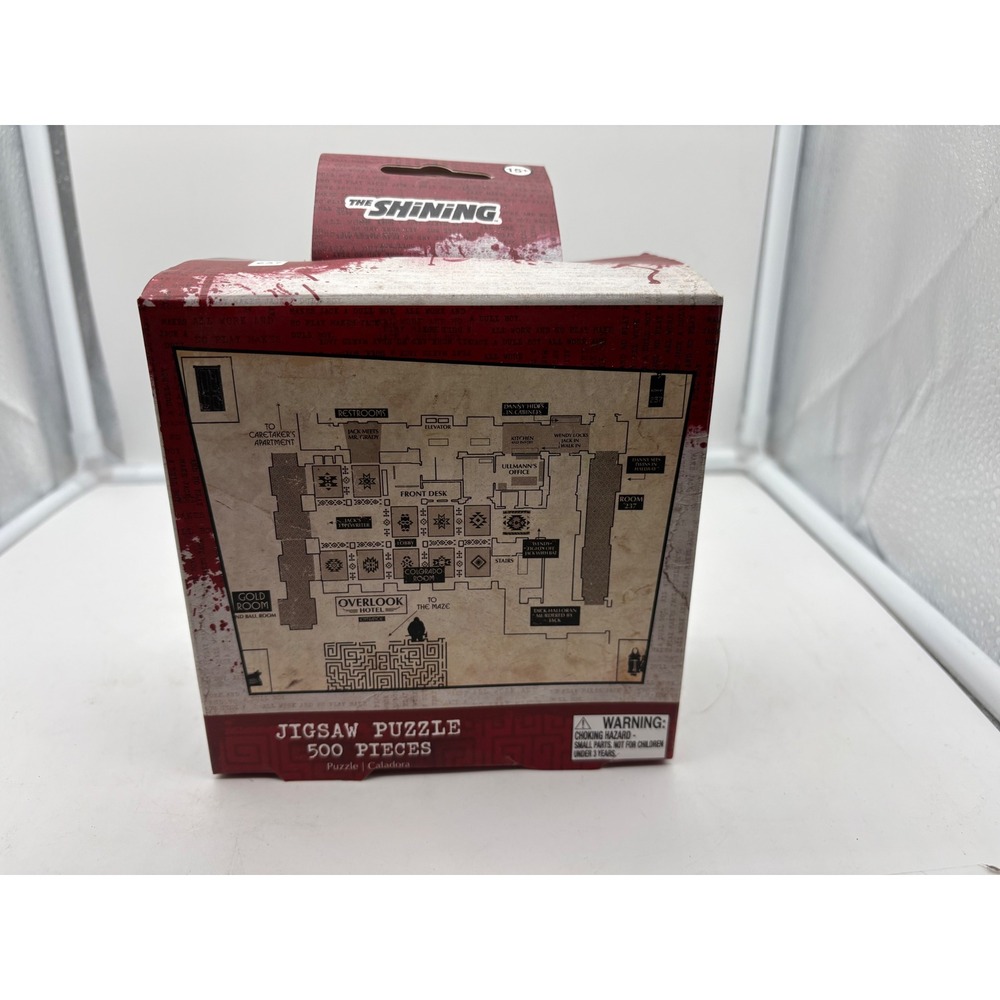 The Shining Overlook Hotel Floor Plan Jigsaw Puzzle 500 Pieces Paladone Horror